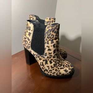 Lug Sole Bootie - Cheetah